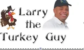 Larry the Turkey Guy logo graphic