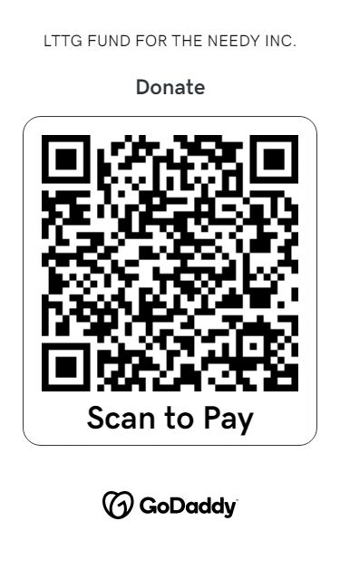 LTTG Fund for the Needy Inc. — Donate QR code, Scan to Pay